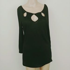 Anthro | Postmark Cutout detail Long Sleeve